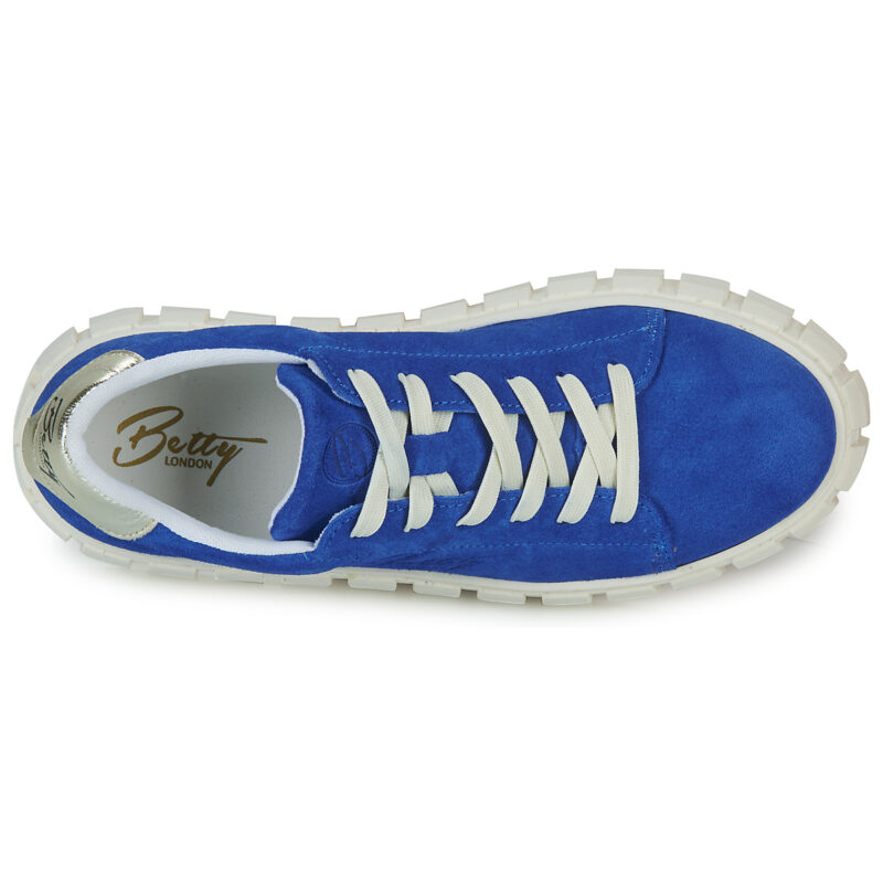 Betty London MABELLE Blue Low-Top Sneakers for Women - 6