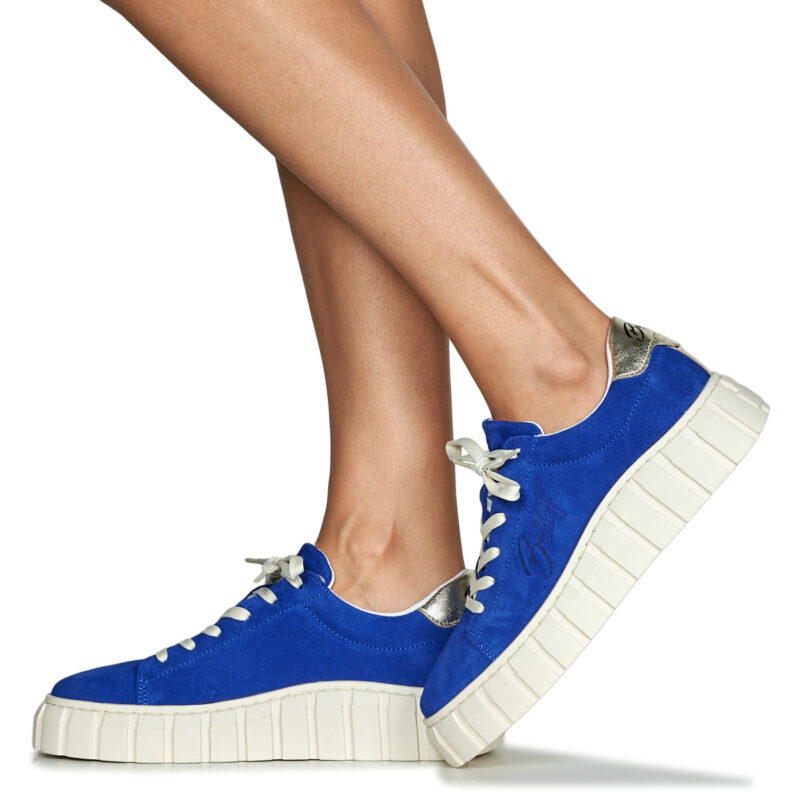 Betty London MABELLE Blue Low-Top Sneakers for Women - 8