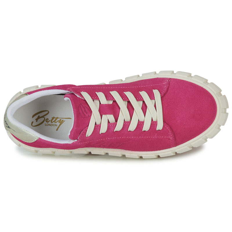 Betty London MABELLE Baskets basses roses pour femmes - 6