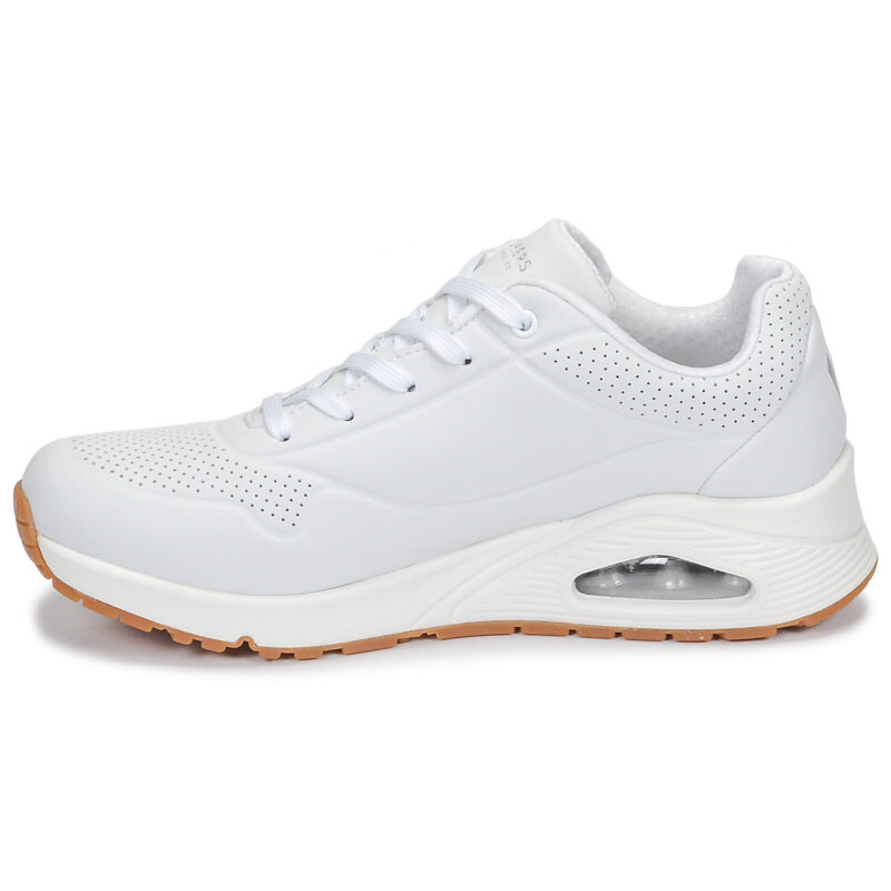 Skechers UNO Bianco Sneakers basse Donna - 4