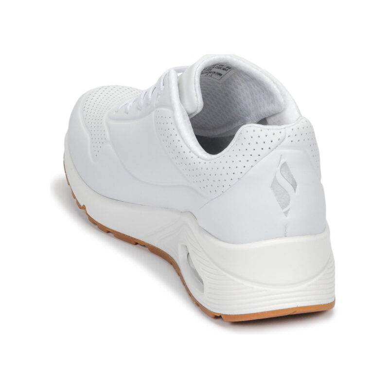 Skechers UNO Bianco Sneakers basse Donna - 5