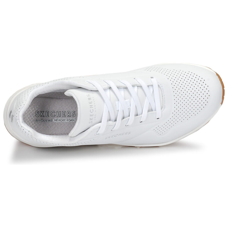 Skechers UNO Bianco Sneakers basse Donna - 6