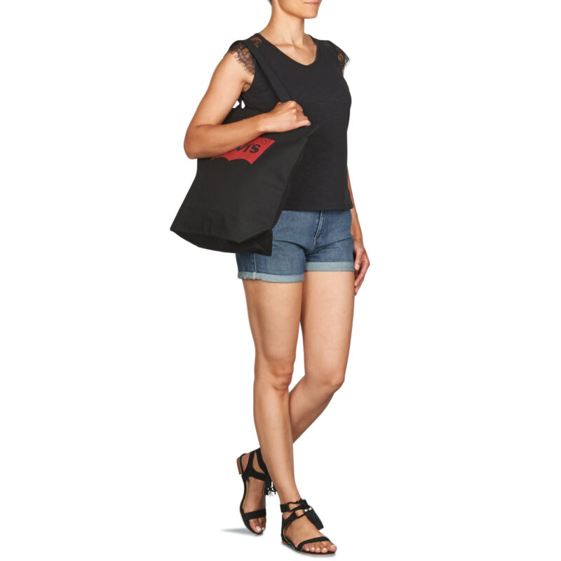 Levis BATWING TOTE Nero Borse Shopping Donna - 6