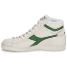 Diadora GAME L HIGH WAXED Bianco Sneakers alte Uomo - 4