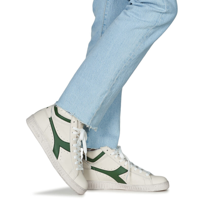Diadora GAME L HIGH WAXED Bianco Sneakers alte Uomo - 8