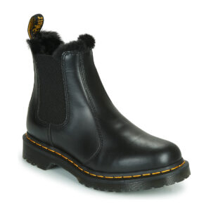 Dr. Martens  2976 LEONORE DARK GREY ATLAS  Nero -  Stivaletti Donna