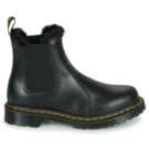 Dr. Martens 2976 LEONORE DARK GREY ATLAS Nero Stivaletti Donna - 2
