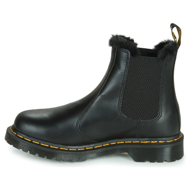Dr. Martens 2976 LEONORE DARK GREY ATLAS Nero Stivaletti Donna - 4