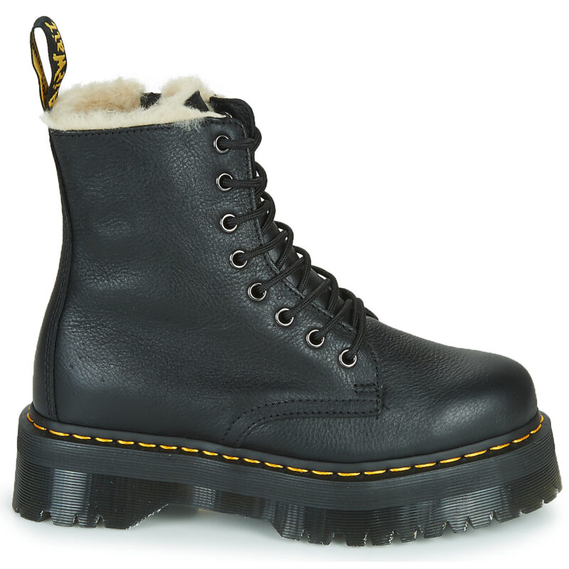 Dr. Martens  JADON FL BLACK PISA  Nero -  Stivaletti Donna - 2