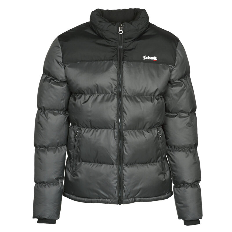 Schott Utah Daunenjacke Grau Herren Daunenjacken - Gr&ouml;&szlig;e 1