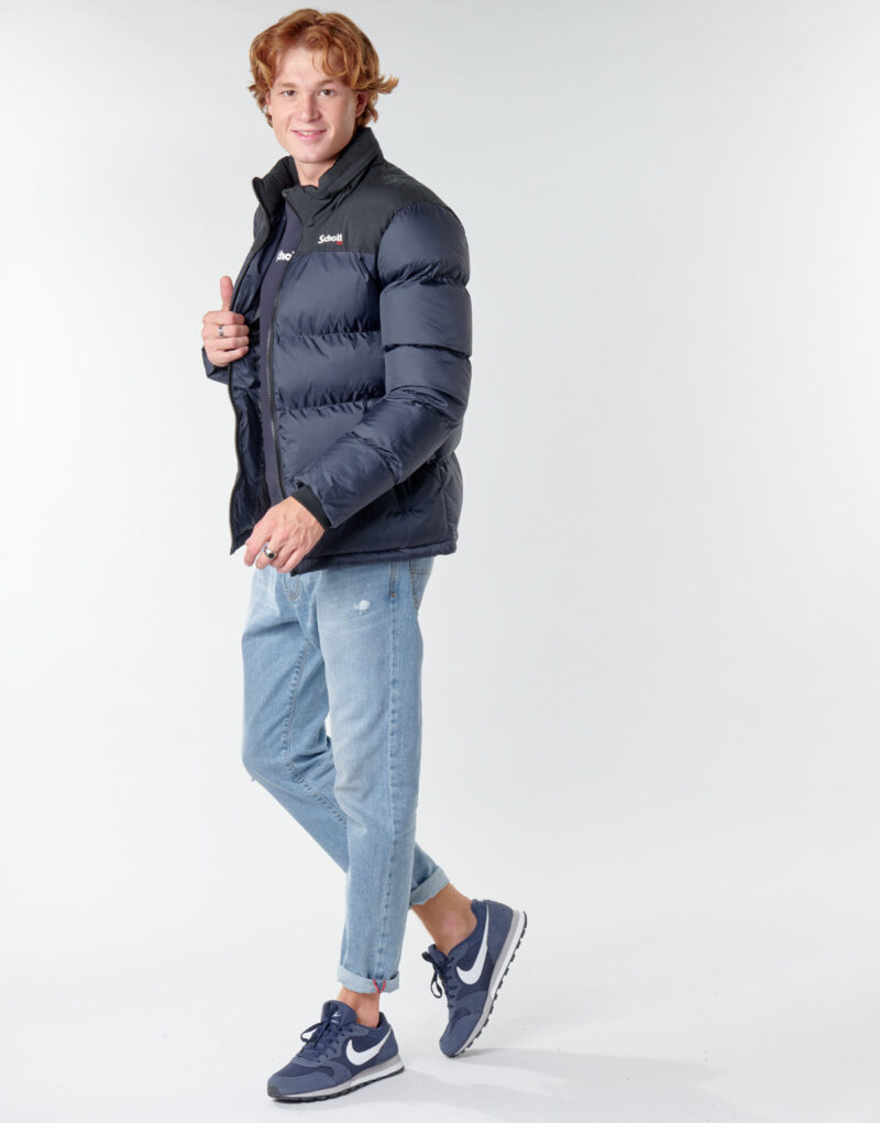 Piumino Schott UTAH Marine Piumini Uomo - 3