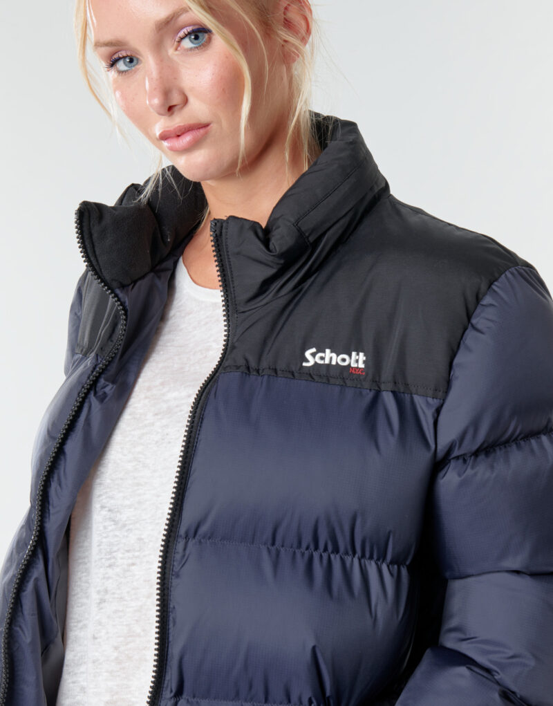 Piumino Schott UTAH Marine Piumini Uomo - 7