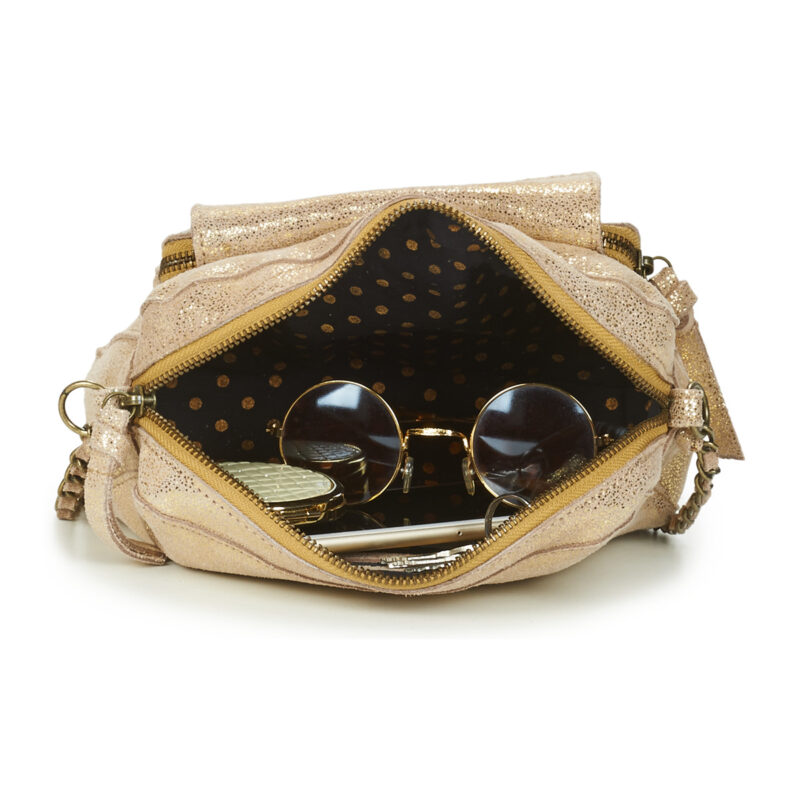 Pieces PCNAINA Oro Borsa a tracolla Donna - 6