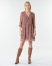 Abito corto Betty London NEBECCA Multicolore Abiti corti Donna - 2
