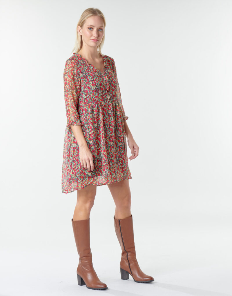 Abito corto Betty London NEBECCA Multicolore Abiti corti Donna - 3