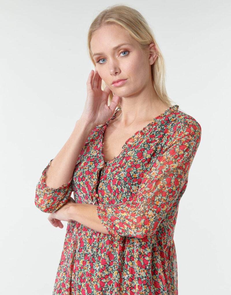 Abito corto Betty London NEBECCA Multicolore Abiti corti Donna - 5