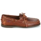 Sebago PORTLAND WAXED Brown Men's Boat Shoes - 2