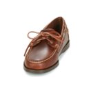 Sebago PORTLAND WAXED Brown Men's Boat Shoes - 3