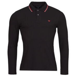 Polo maniche lunghe  Emporio Armani  8N1FB5  Nero -  Polo maniche lunghe Uomo