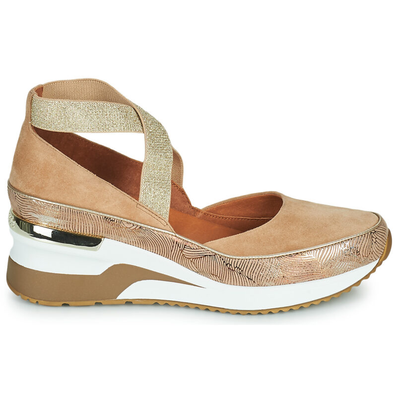 Mam'Zelle Volou Beige Sneakers alte Donna - 2