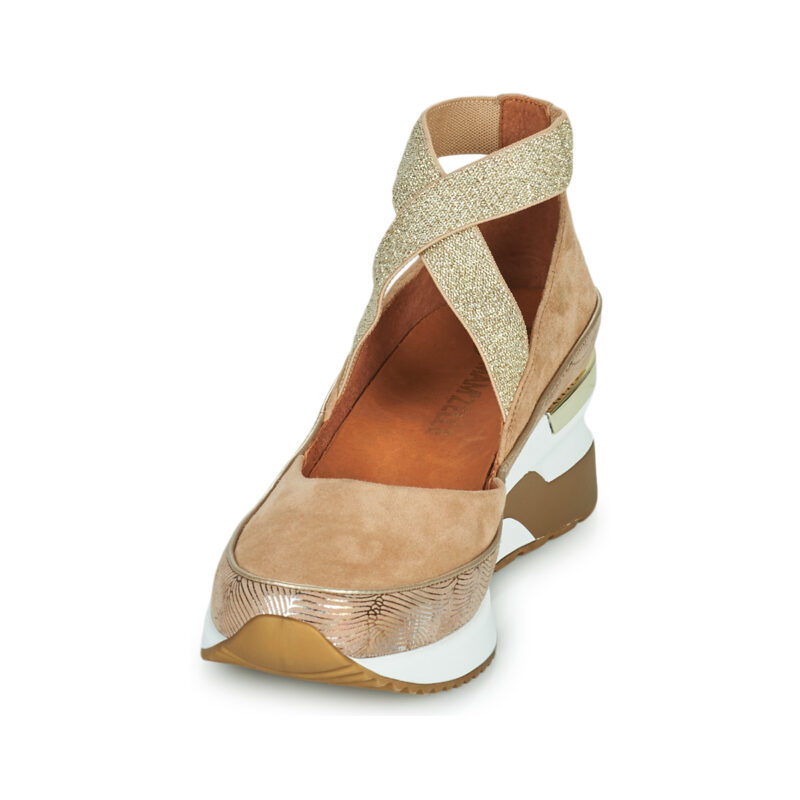 Mam'Zelle Volou Beige Sneakers alte Donna - 3
