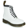 Dr. Martens 1460 WHITE SMOOTH Bianco Stivaletti Uomo