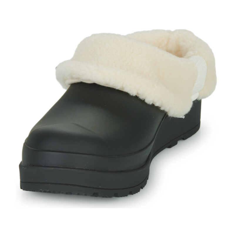 Hunter Play Sherpa Schwarz Pantoletten Damen - 3