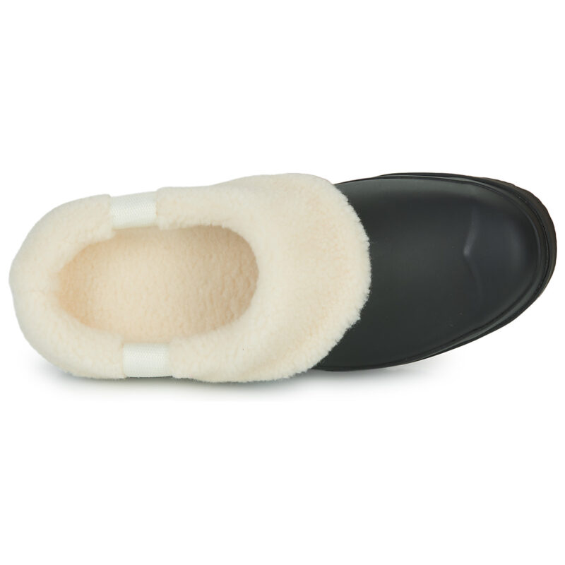 Hunter Play Sherpa Schwarz Pantoletten Damen - 6