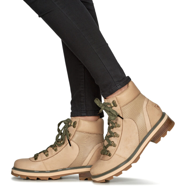 Sorel LENNOK HIKER STKD WP Beige Damen-Stiefel - 8