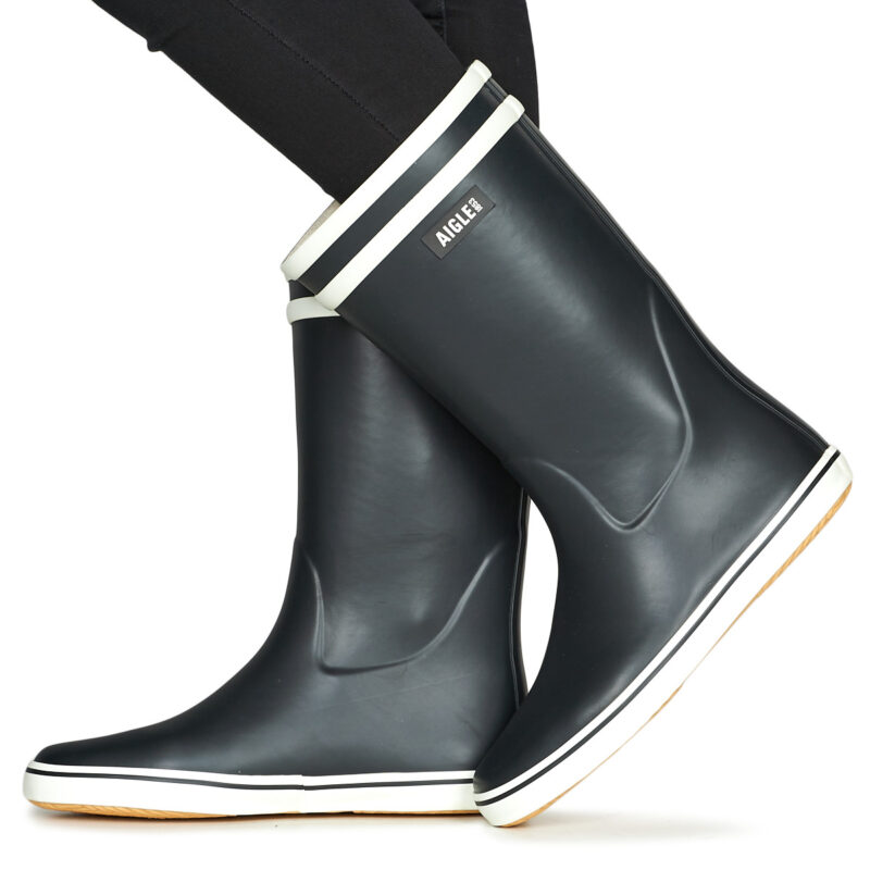 Aigle MALOUINE 2 Blaue Gummistiefel Damen - 8