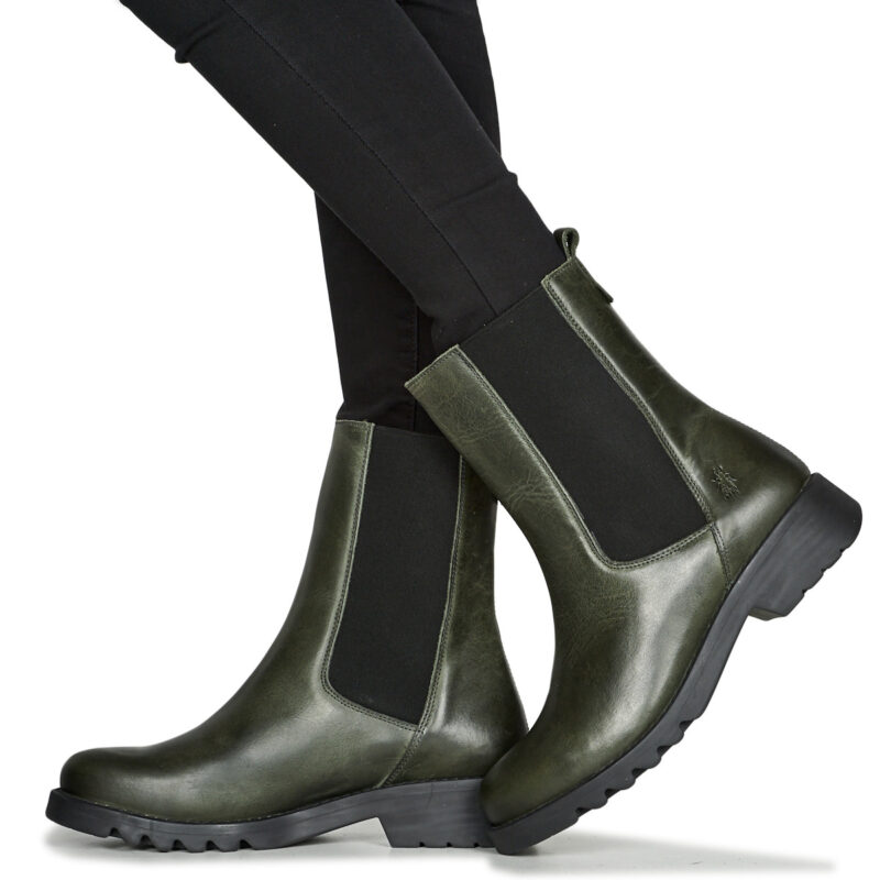 Fly London Bottines kaki pour femmes REIN - Pointure 8