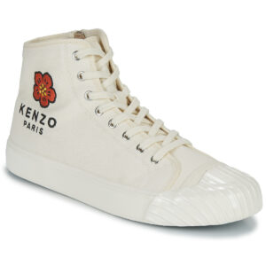 Kenzo  KENZOSCHOOL HIGH TOP SNEAKERS  Bianco -  Sneakers alte Uomo