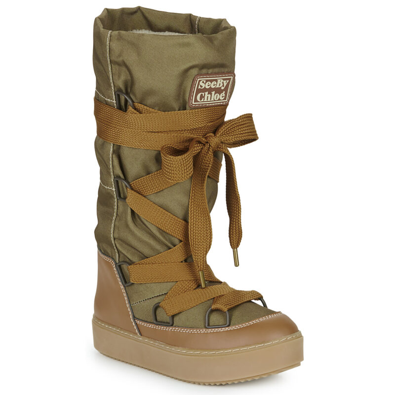 See by Chloé NAINA Kaki Scarpe da neve Donna - 1
