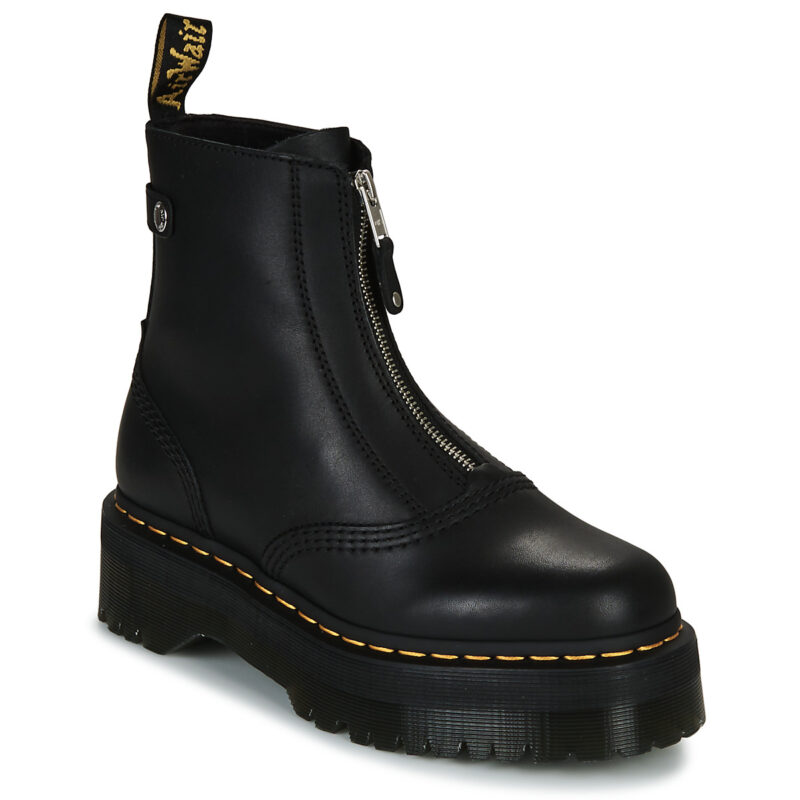 Dr. Martens JETTA SENDAL BLACK Nero Stivaletti Donna - 1