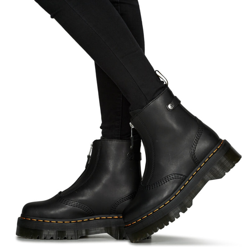 Dr. Martens JETTA SENDAL BLACK Nero Stivaletti Donna - 8