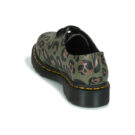 Dr. Martens 1461 Smooth Distorted Leopard Kaki Stivaletti Donna - 5