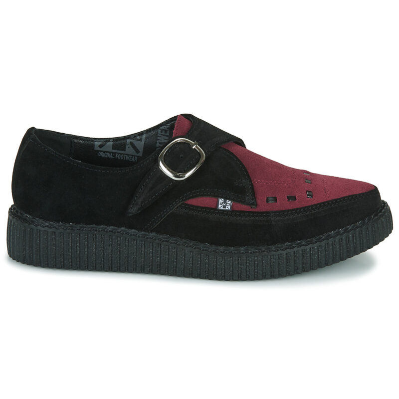 TUK  Vlk D Ring Creeper Sneaker  Nero -  Derby Donna - 2