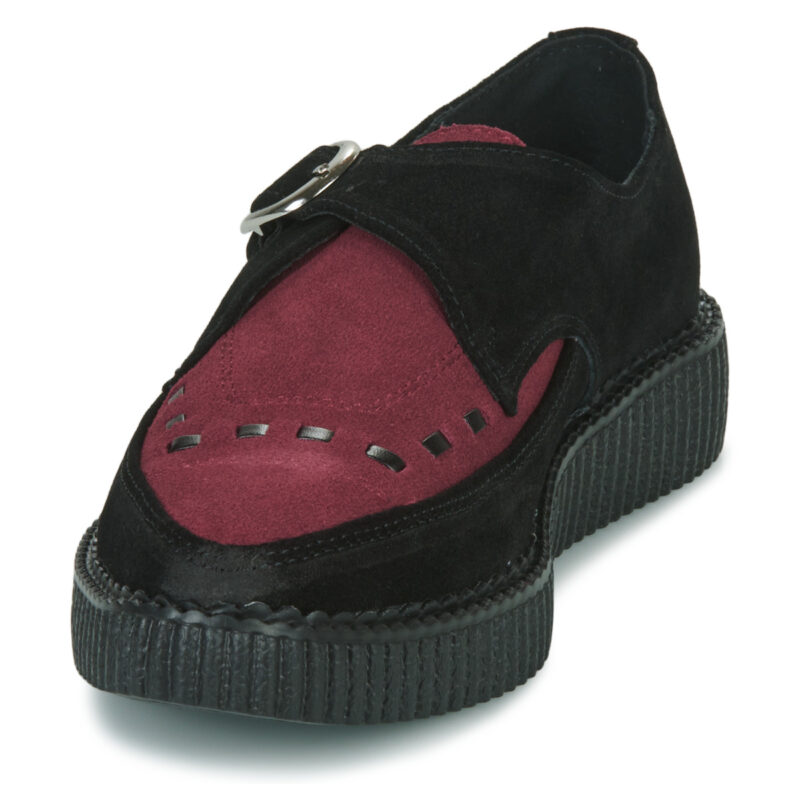 TUK  Vlk D Ring Creeper Sneaker  Nero -  Derby Donna - 3
