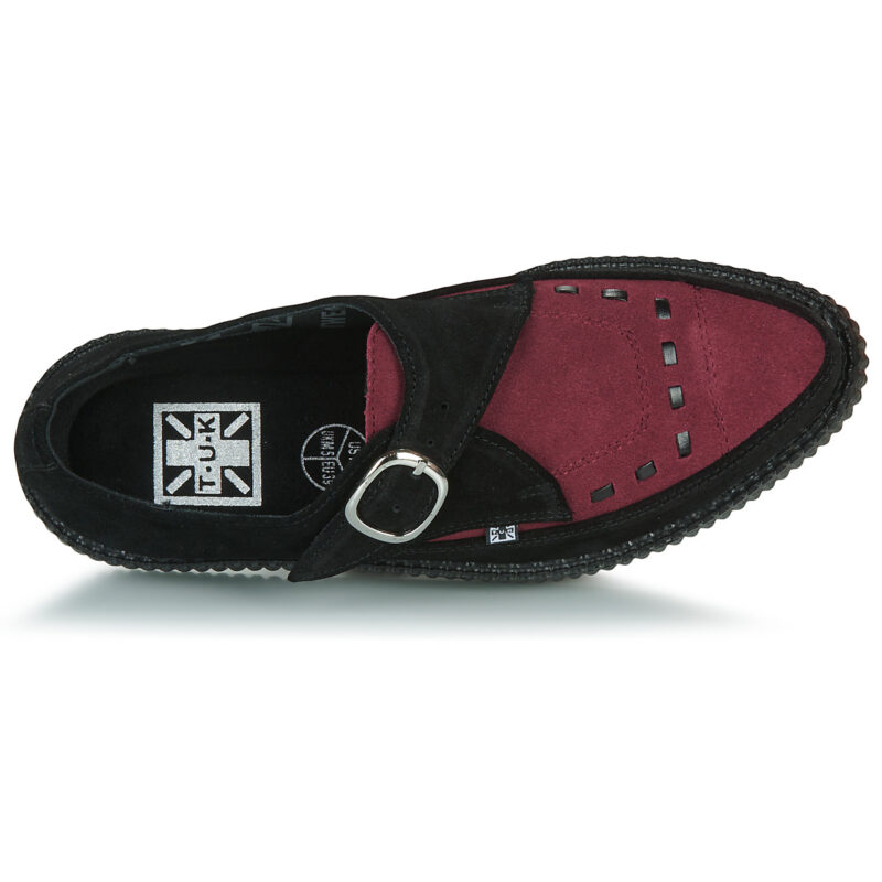TUK  Vlk D Ring Creeper Sneaker  Nero -  Derby Donna - 6
