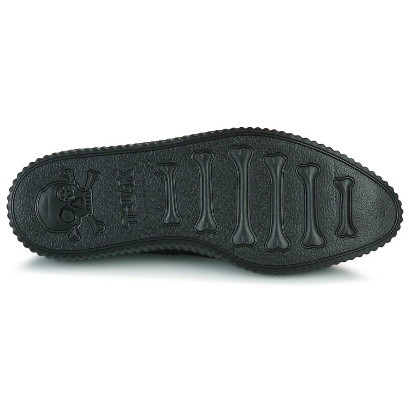TUK  Vlk D Ring Creeper Sneaker  Nero -  Derby Donna - 7