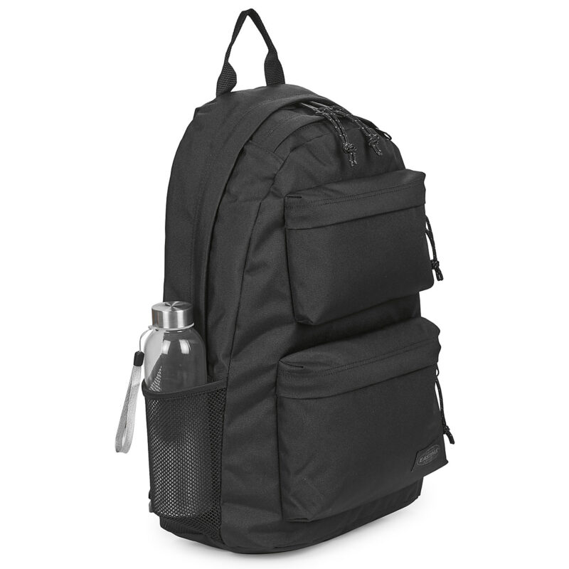 Mochila doble acolchada Eastpak negra para mujer - 2