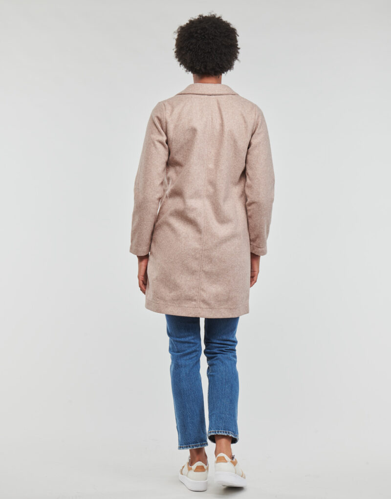 Kap JDY JDYHARMONY STRICKJACKE OTW ZHS Beige Mantelle Frau - 4