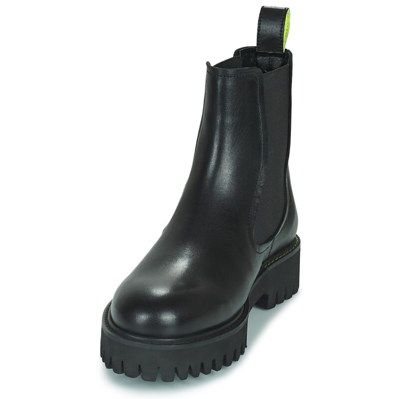 Pepe Jeans TRUCKER CHELSEA W Schwarze Damen-Ankle-Boots - Gr&ouml;&szlig;e 3