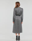 Dress MICHAEL Michael Kors MK LOGO TIE MIDI DRS Nero Abiti Lunghi Donna - 4