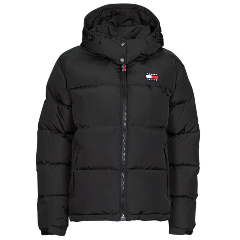 Tommy Jeans TJW ALASKA PUFFER Black Down Jacket Women's Down Jackets - 1