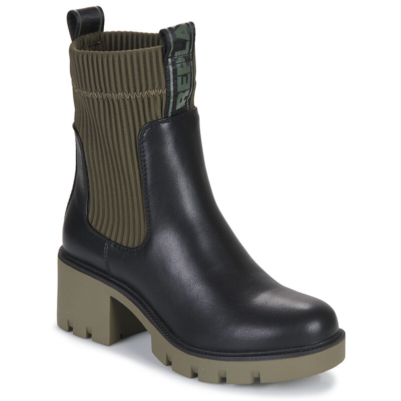 Replay VILLAGE CHELSEA Schwarz Damen-Stiefeletten - 1