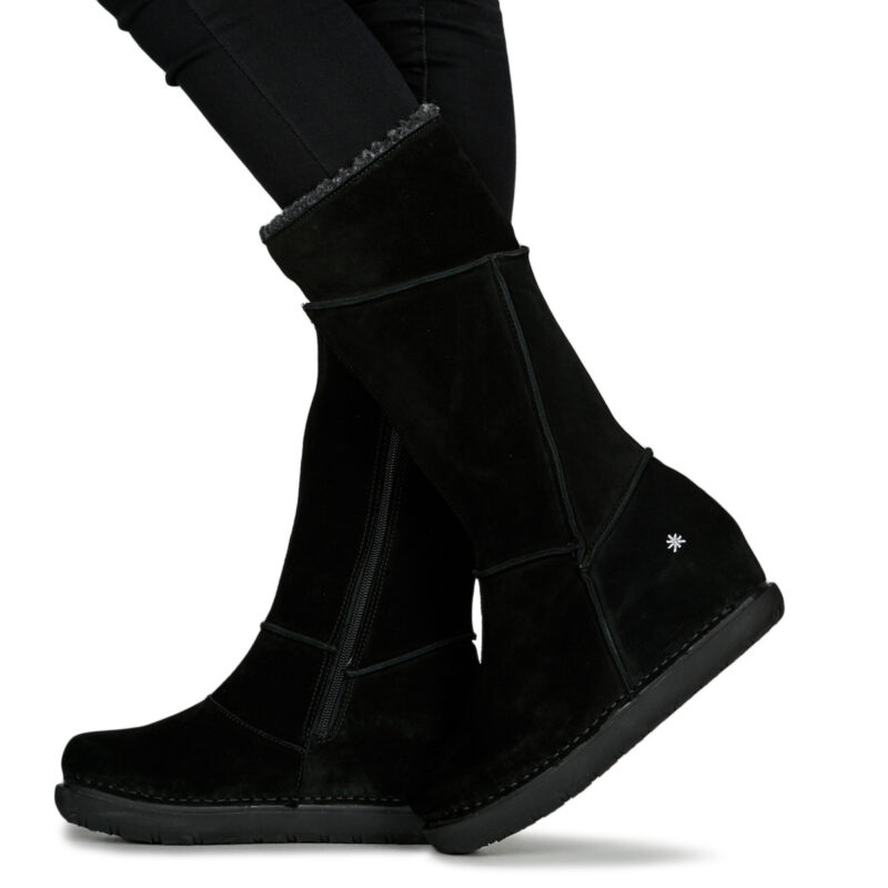 Art KEA Nero Scarpe da neve Donna - 8