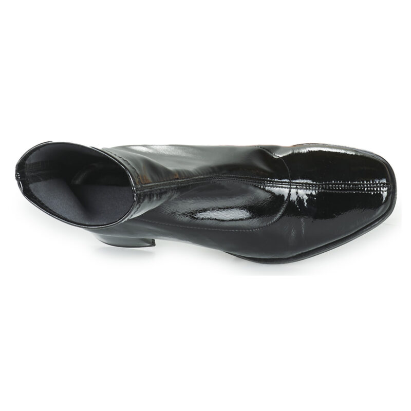 Myma 5897-MY-STRECH-VERNIS Noir Bottines Femme - 6