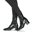 Myma 5897-MY-STRECH-VERNIS Noir Bottines Femme - 8