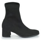 Myma 5897-MY-STRECH-VELOUR-NOIR Schwarz Damen-Stiefeletten - 2